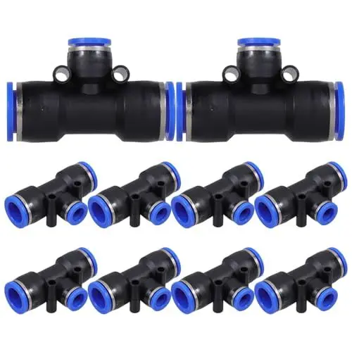 Produktbild: Happyyami Einstellbarer Sprinkler-gartenschlauch-Splitter 12 Mm Auf 8 Mm Für Einfache Bewässerung