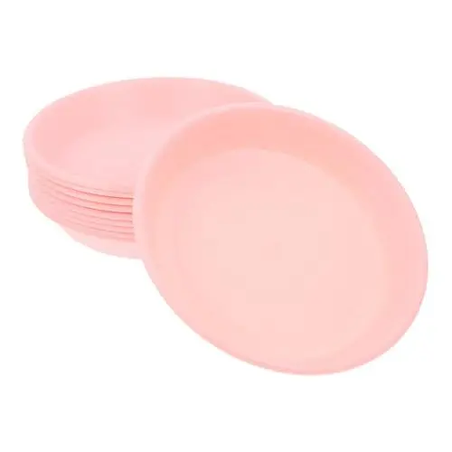 Produktbild: Happyyami 10 Stück Topftablett Pflanzenuntersetzer Topfuntersetzer Für Pflanzen Topfbodentablett Pflanzplatte Pflanztablett Pflanzgefäß Untertassen Pflanzentopf Untertassen