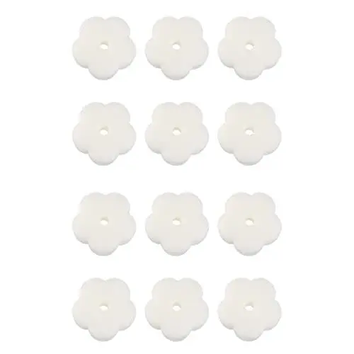 Produktbild: Happyyami 12 STK Ölabsorbierender Schwamm Schwimmschwamm -Schwamm Schaumschwamm Für Verbrechen Sauberer Ölabsorber Poolreiniger Schwamm Schwämme Spa Weiß Blumen