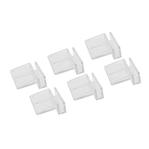 Produktbild: Happyyami 12st Aquarienunterstützung Clips Für Aquariumdeckel Aquariumabdeckung Aquarienhalterung Abdeckungshalter Für Aquarien Aquatainer Aquarienregal Ständer Deckplatte Glas