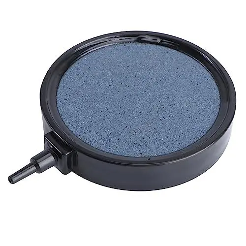 Produktbild: Happyyami 1Stk Poolpumpe Mikroblasen-Luftstein Dekorationen für Aquarien Belüfterpumpe sauerstoffstein für teich Aquarium Luftstein für Aquarien Blasendiffusor-Aquarium Kies Black