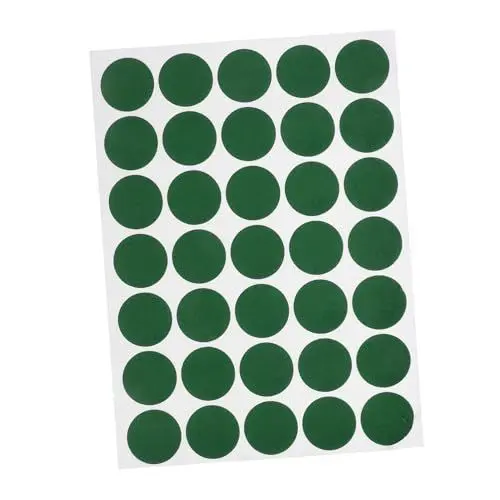 Produktbild: Happyyami Billardtisch-Flicken Reparatur Zubehör Runde Klebemarkierungen Selbstklebend Snooker-markierungen Für Billardtisch Reparaturen
