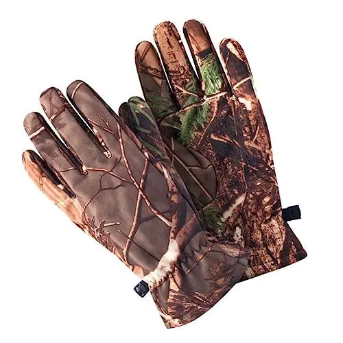 Produktbild: Happyyami 1 Paar Jagdhandschuhe Handschuhfutter für Männer bei kaltem Tarnjagd fahrradhandschuhe Skihandschuhe Militärausrüstung für Kinder Angelhandschuh rutschfeste Handschuhe Sport