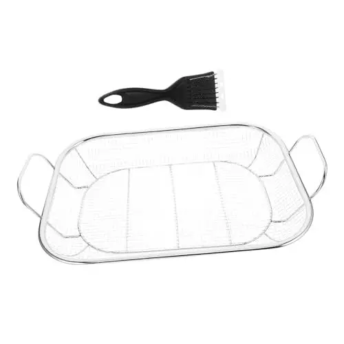 Produktbild: Happyyami Grillset Für Outdoor-Grill Edelstahl BBQ Korb Grillkorb Für Männer Camping Kochutensilien