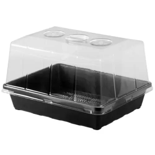 Produktbild: Happyyami 1 Satz Sämlingstablett Pflanzschale Anlage Samen Anlasser Pflanzenetiketten Tabletts Pflanzenkeimungskits Sämlingstöpfe Luftschichtung Saatschale Pflanzenzuchtset Plastik