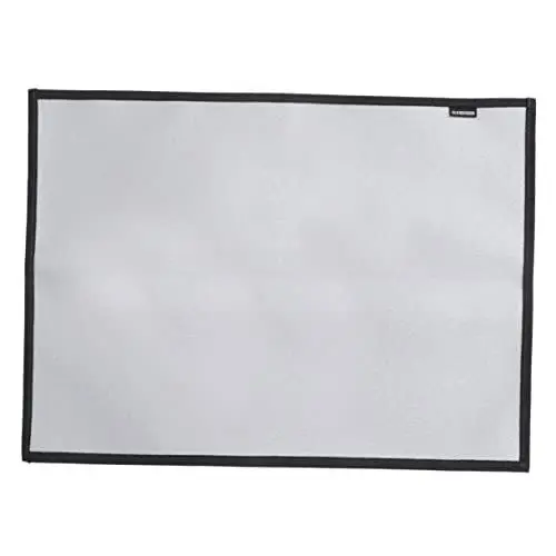 Produktbild: Happyyami 1 Stück Grillfeuerfestes Tuch Feuerschutzdecke Feuerschutztuch Baumnetz Pflanzennetz Feuerwiderstandstuch Silikonbeschichtetes Glas Feuerfestes Tuch Silber