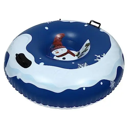 Produktbild: Happyyami 1stk Aufblasbarer Skiring Aufblasbares Spielzeug Interessanter Skiring Aufblasbarer Wasserschwimmer Aufblasbarer Schneereiter Weihnachtsschneekreis Weihnachtsschneeröhre PVC