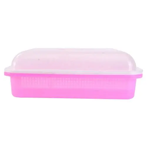 Produktbild: Happyyami 1stk Isolierte Sämlingsschale Weizengrass Sprossen-zuchtset Microgreens-tablett Behälter Mit Deckel Anzuchtschalen Für Microgreens Micro Greens Starterkits Harz Pflanze Container