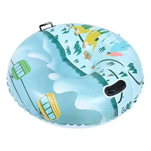 Produktbild: Happyyami 1stk Skiring Aufblasbarer Skischlauch Für Den Außenbereich Winterschneeröhre Ski Brett Schlitten Outdoor-Spielzeug Für Babys Aufblasbares Spielzeug Für Kinder Umweltschutz-PVC
