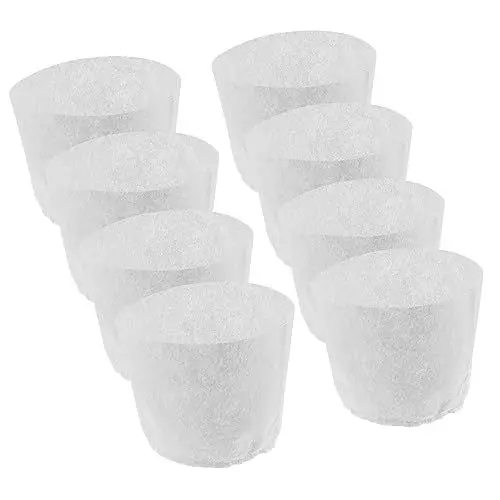 Produktbild: Happyyami 20St Sämlingsbeutel Hochbeet im Garten Pflanzentöpfe malen im Freien Lassen Anlage Mini beatmungsbeutel atembeutel Pflanzgefäße aus Stoff für Pflanzen Kindergartentasche Vlies Weiß