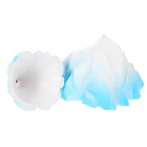 Produktbild: Happyyami 2St Aquarium-Landschaftsgestaltung Eisberg Eisberge im Aquarium Aquarium-Fisch-Ornament deko Fischbecken Fischunterstand Zubehör für Garnelenbecken künstlich Statue Zierfische PVC