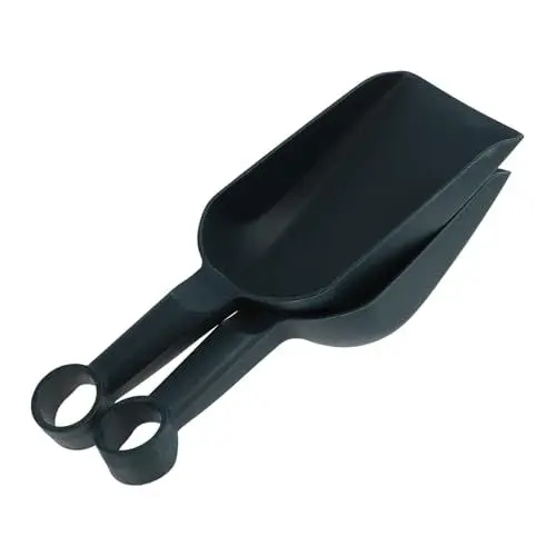 Produktbild: Happyyami 2St Gartenschaufel Topfschaufel Unkrautverpflanzung mit Einer Kelle kleine Gartenkelle pflanzschaufel pflanzspaten schuhlöffel Werkzeug Gartenversorgung Grabschaufel pp Olive Green