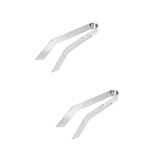 Produktbild: Happyyami 2St Transplantationszange gartenwerkzeuge garten wergzeug Anlage Gartenpflanzenzange Metallpflanzenzange Mehrzweck Gartenbedarf Zubehör kleine Zange Rostfreier Stahl