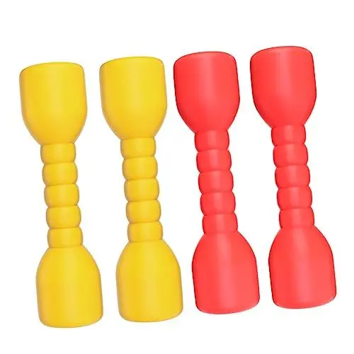 Produktbild: Happyyami 2 Paar turngeräte für kinder hanteln für kinder kid toys Yoga-Ausrüstung für Frauen Kinder Hanteln Spielzeug hantelscheiben fitnessgeräte für Fitnesshantel für Kinder Sport