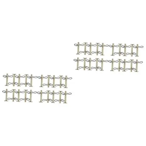Produktbild: Happyyami 2 Sätze Scherstift-kit Handwerker Scherstifte Rasenmäher Teile Austausch Des Splints Scherstifte Und Splinte Scherstift Und Ersatz Für Splinte Schneefräse Öffnen Metall