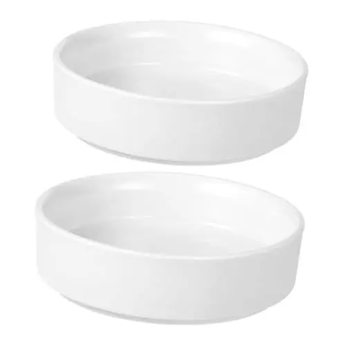 Produktbild: Happyyami 2 Stück Keramik Blumentopf Blumentopf Boden Pflanzen Abtropfschale Pflanzen Untertasse Topf Tabletts Brasilianische Pflanzenschale Blumentopf Untertassen Topf
