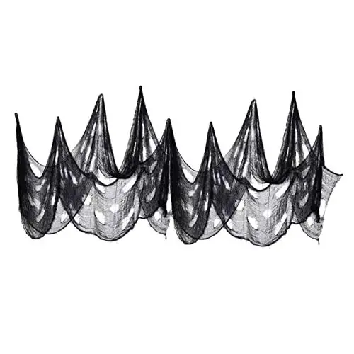 Produktbild: Happyyami 2stücke Gruselige Für Halloween-dekoration Spooky Gauze Für Geisterhäuser Einfach Anzubringen Anpassbar Für Partys Und Besondere Anlässe