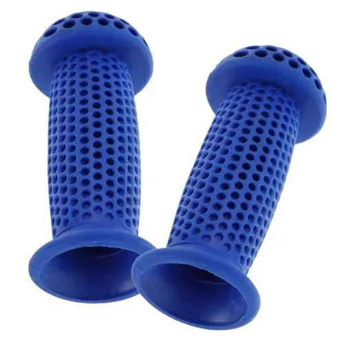 Produktbild: Happyyami 2st Kinderwagengriffabdeckung Lenkergriffe Für Roller Fahrradgriffe Für Kinder Zubehör Für Rollerlenker Rollerteile Lenkerpolster Für Kinderroller Bodenlenker Blue