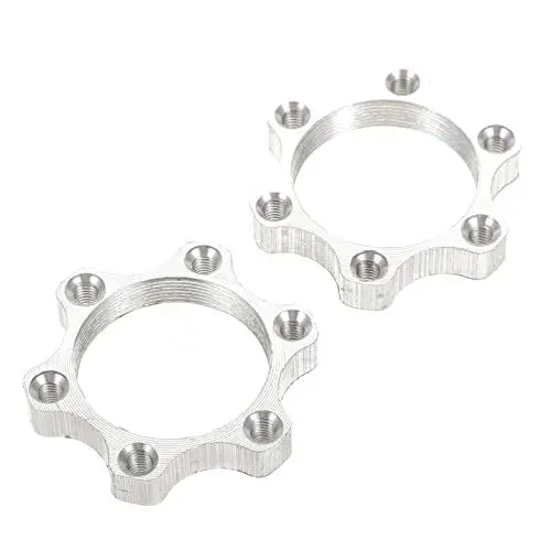Produktbild: Happyyami 6 Loch Gewinde Bike Hub Adapter Disc Bremsscheiben 2pcs Set Universal Einrichtung für Bikes