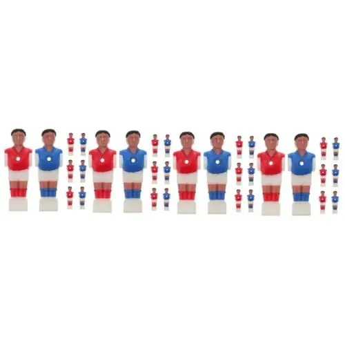 Produktbild: Happyyami 32 Stück Tischfußball Maschine Tischfußball Figuren Fußball Action Figuren Spielzeug Tischfußball Spiel Fußball Maschinen Teile Schreibtisch Fußball Figuren Tischfußball