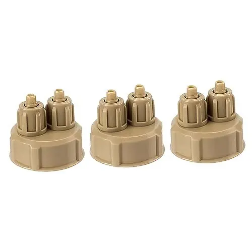 Produktbild: Happyyami 3St Kohlendioxid selber Machen Flasche The Common Rule Deckel der Kohlendioxidflasche für Aquarien Professioneller -Diffusor Tragbarer -Reaktor bequemer -Reaktor Haupt