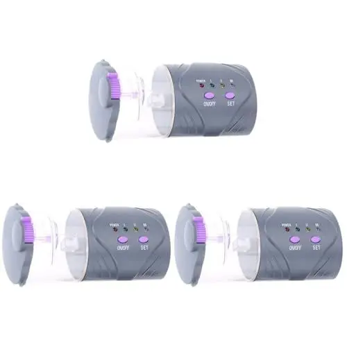 Produktbild: Happyyami 3St Lebensmittelspender futterautomat Aquarium fischfutter Spender Aquarium futterautomat fischfutterautomat für Wochenende automatischer Fischfutterautomat Koi Karpfen Zubringer