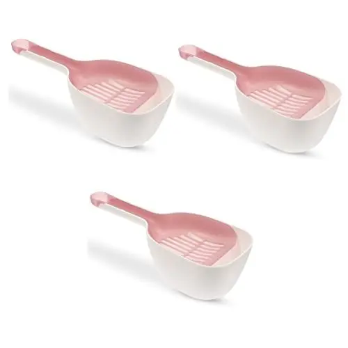 Produktbild: Happyyami 3 Sätze Schaufel für Katzenstreu Katzenstreuschaufeln Haustierzubehör cat Litter Scoop cat Litter Shovel hundesofa Schaufelschaufel Wurfschaufel Schaufel für Haustierstreu drinnen