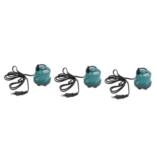 Produktbild: Happyyami 3 Stk Tauchpumpe Für Fischbecken Wasserpumpe Terrassenpumpe Brunnenpumpe Leise Aquarienpumpe Aquarienreinigungsgerät Umwälzpumpe Gartenpumpe Teichpumpe Aquarium Plastik Saugnapf