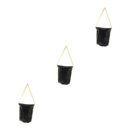Produktbild: Happyyami 3 Stück Holzpartikelbehälter Lagerregal Feuerlöscher Nylonmaterial
