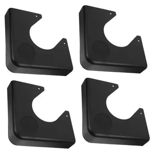 Produktbild: Happyyami Snookertisch-Hardware 4 Stück Billardtisch-eckplatten Metall-eckschützer