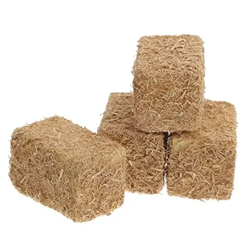 Produktbild: Happyyami Robustes Holzmaterial Heuballen Spielzeug Modellzubehör Für Gartendekor