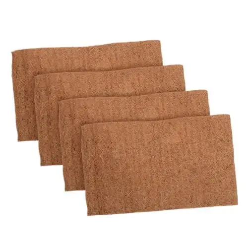 Produktbild: Happyyami 4 Stück Natürliche Kokosfaser-nisteinlagen Für Hühner, Wiederverwendbare Matte Für Hühnerkäfig, Kleine Haustier-nistpads, Eierkissen, Nesting-pads
