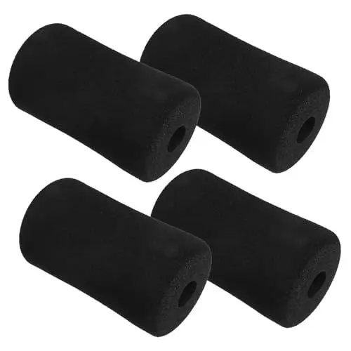 Produktbild: Happyyami Bauchmuskeltrainingsgerät-hülle 4 Stück Rollende Schaumstoffrolle Gym-pad Ersatzteile Robuste Und Bequeme Passform Fitnessgeräte