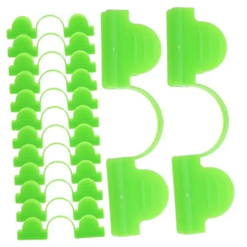 Produktbild: Happyyami 50 Stück Gewächshaus Zubehör Gewächshaus Fixierklemmen Gewächshaus Clips Gewächshaus Folienklemmen Garten Clips Gewächshaus Thermofolienklemme Gewächshaus Befestigungsclip