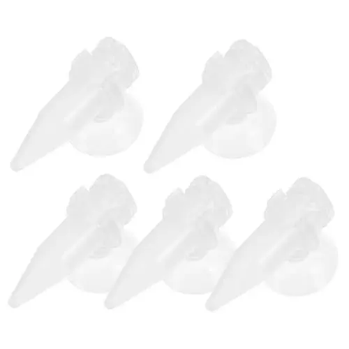 Produktbild: Happyyami 5St Ernte Garnelen fütterung gerät Garnelenbrüterei Dropper Futterschlauch für Fische Shrimp Futterautomat Aquarium Futterring Garnelentropfer Garnelenaufzuchtstation Plastik