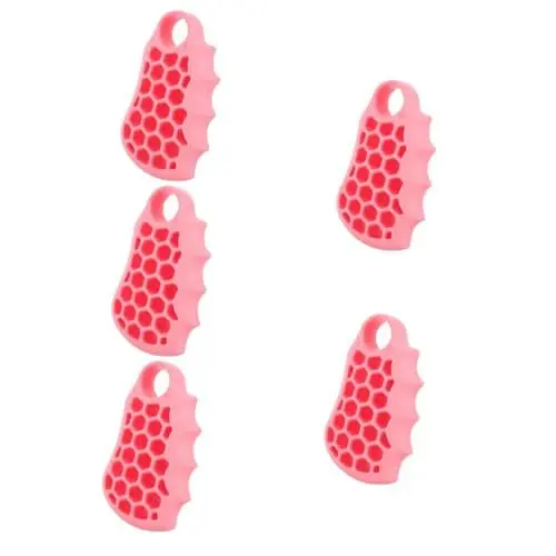 Produktbild: Happyyami 5St Griffigkeit Fingertrainer, Handstärkungsgerät Griff- und Unterarmstärkung werkzeug Grifftrainer Handtrainer Massage Booster Ausrüstung Verstärker Fitness Übungsleiter Kieselgel