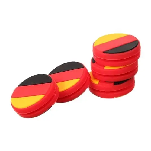 Produktbild: Happyyami Tennisschlägerdämpfer – Stoßdämpfer Für Schläger Mit Dekorativer Donutform Für Einfache Handhabung