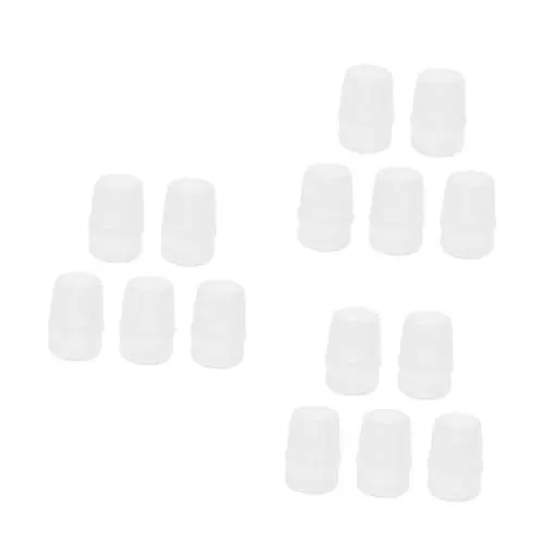 Produktbild: Happyyami 5 Sätze Ausgießer Für Sportflaschen Austausch des Beißventils Der Wasserflasche Ersatzdüsen Für Wasserflaschen Für Wasserflaschen Kieselgel Transparent 5 Stück * 5