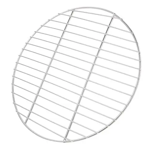 Produktbild: Happyyami 5st Grillnetz Backmatte Gitternetze Für Picknicks Rosten Campinggrills Mesh-grill Grillzubehör Grill-kochnetz Pelletgrill Bbq-gemüse-grillmatte Draussen Silver Rostfreier Stahl