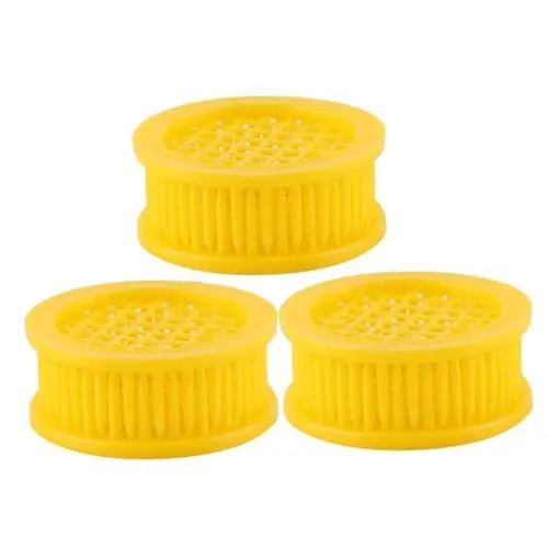 Produktbild: Happyyami 6St Käfig der Bienenkönigin Bienenstockrahmen Bienenzuchtkäfig Bienenfänger imkereibedarf imkerbedarf Zellkultivierungswerkzeuge für die Bienenzucht Bienenhalter Plastik Yellow