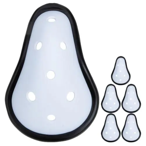 Produktbild: Happyyami 6 Stück Vaginalunterstützung Für Kinder Cricket-Ballschutz Boxen-Tiefschutz Boxbecher-Schutz Herren-Schrittschutz Cricket-Bauchschutz Training Tiefschutz Eva Weiß