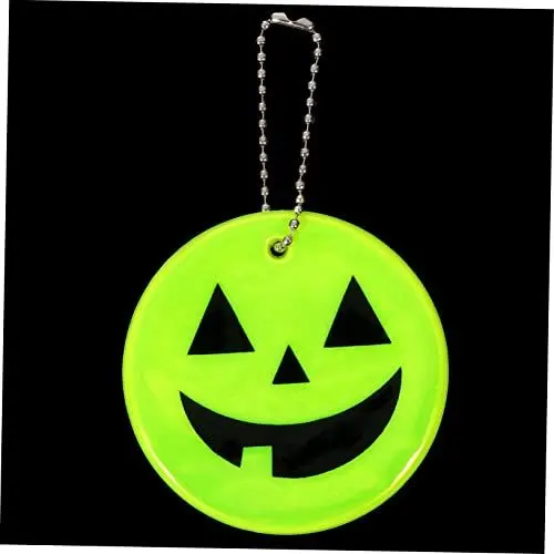 Produktbild: Happyyami 6st Kürbis-monster-anhänger Creepy Halloween Requisiten Kürbis Schlüsselanhänger Halloween-anhänger Für Die Schmuckherstellung Kürbis-anhänger Geist Pvc Scheinen Student