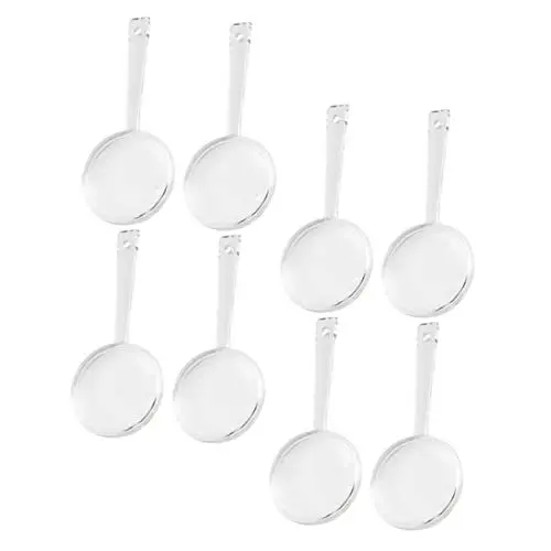 Produktbild: Happyyami 8 Stück 5 Stück Handlupe Für Senioren Und Kinder Tragbare Vergrößerungsglas Aus Acryl Leicht Und Bruchsicher Leselupe Für Naturerkundungen Und Hobbybeobachtungen