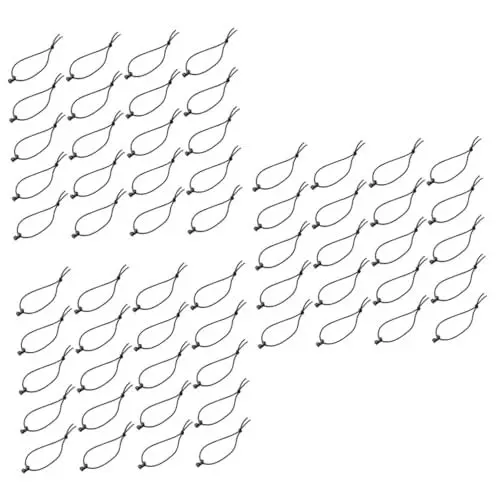 Produktbild: Happyyami 90 STK Gurtclip Zur Aufbewahrung Elastische Seilschnalle Rucksackzubehör Rucksackgurtbefestigungen Leiterband Für Jalousien Rucksackgurte Werkzeug Feste Schnalle Nylon Elastizität