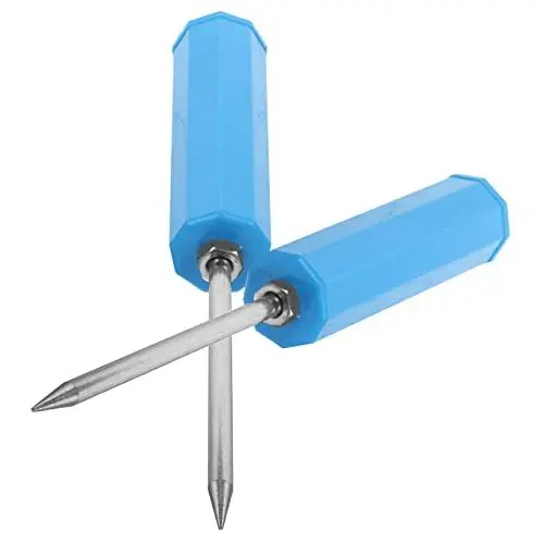 Produktbild: Happyyami Angelrutenhalter 2st Angelrutensteckdose Besteckhalter Inhaber Von Uferangeln Unterstützung Beim Grundangeln Rutenhalter Für Uferangeln Angelrutenständer Stange Plastik Meerespol