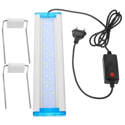 Produktbild: Happyyami 220v Aquarium Led Licht Mit Einstellbarer Helligkeit Ultra-dünne Wasserpflanzenbeleuchtung Für Fischbecken Farben- Für Aquarien Und Dekoration
