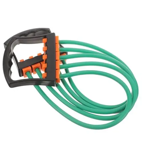 Produktbild: Happyyami Bodybuilding-ausrüstung Bizeps-Expander Armtrainer Sport-Zugband Muskeltrainingsgerät Brusttrainer Für Männer Übungswiderstandsbänder Zugseilband TPE Abnehmbar Seil Ziehen Fitness