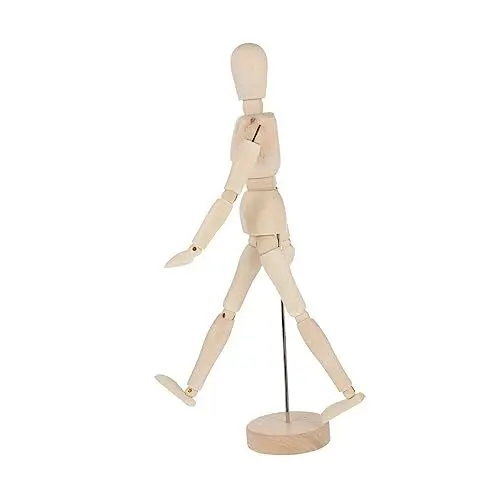 Produktbild: Happyyami Display Ständer Aus Material Für Luftpflanzen Mit Gelenkpuppen-design Tischdekoration Als Halter Für Kleine Tillandsien Und Andere Pflanzensorten