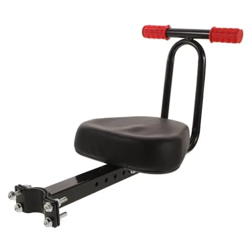 Produktbild: Happyyami Fahrrad-kindersitz Fahrräder Kindersattel Sichere Fahrradsitze Fahrrad Kinderfahrradsitz Fahrradträgermatte Kindersitze Fahrradsitz Für Kinder Fahrrad Rückenkissen Metall