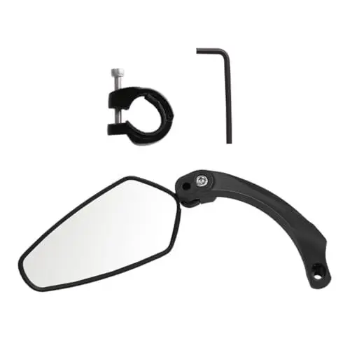 Produktbild: Happyyami Fahrrad-rückspiegel Reflektierend Fahrradspiegel Drehbar Installieren Und Nylon Robust Passend Für Mountainbikes Falträder Rennräder